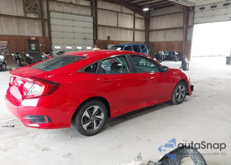 2019 Honda Civic Lx z USA, uszkodzony, nr VIN 2HGFC2F67KH538154